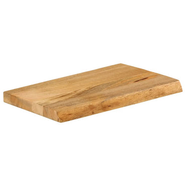 vidaXL Plateau de table à bord vif 60x30x3,8 cm Bois de manguier massif