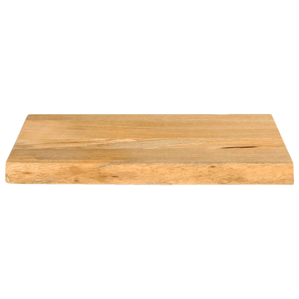 vidaXL Plateau de table à bord vif 60x30x3,8 cm Bois de manguier massif