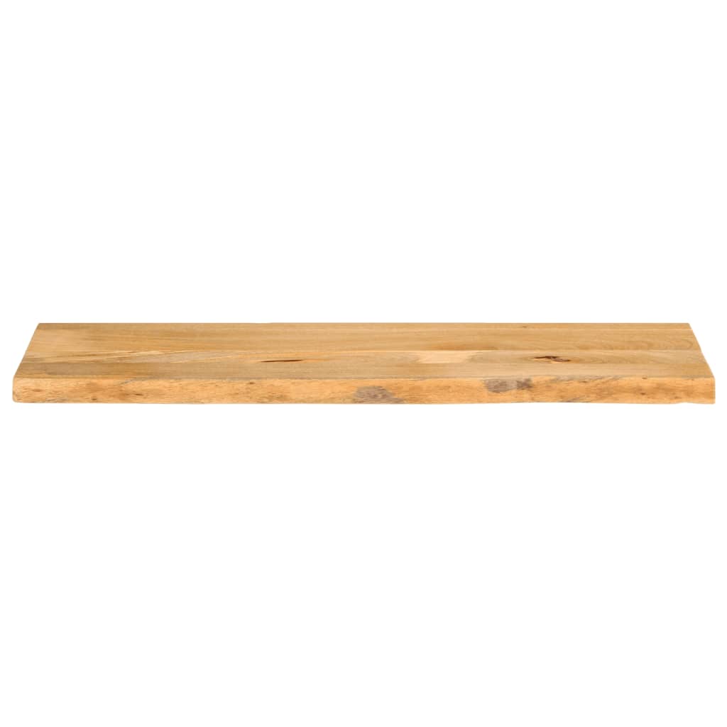 vidaXL Plateau de table à bords bruts 100x30x3,8 cm Bois de manguier massif
