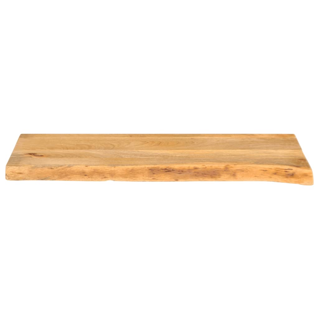 vidaXL Tischplatte mit Baumkante 70x40x3,8 cm Massivholz Mango