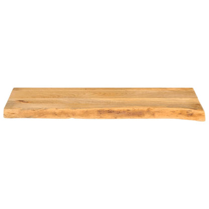 vidaXL Tischplatte mit Baumkante 70x40x3,8 cm Massivholz Mango