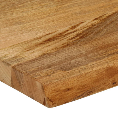 vidaXL Tischplatte mit Baumkante 70x40x3,8 cm Massivholz Mango