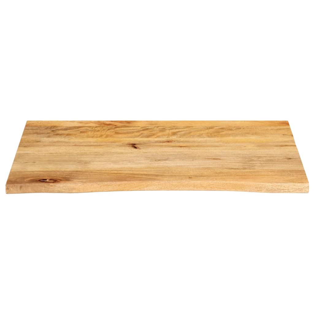 vidaXL Plateau de table à bord vif 70x60x3,8 cm en bois de manguier massif