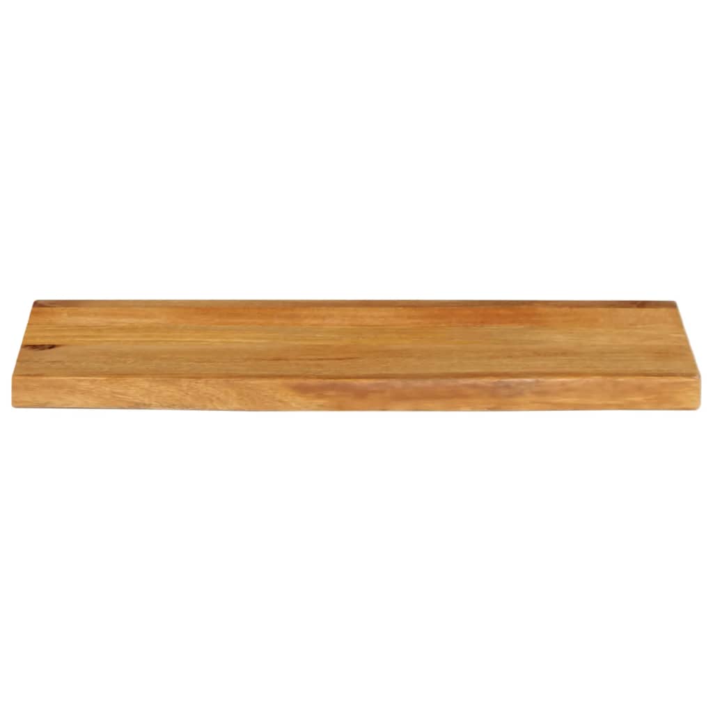 vidaXL Plateau de table avec bords naturels 70x20x2,5 cm Bois de manguier massif
