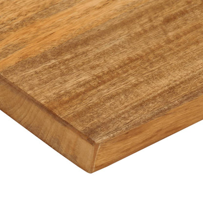 vidaXL Plateau de table avec bords naturels 70x20x2,5 cm Bois de manguier massif