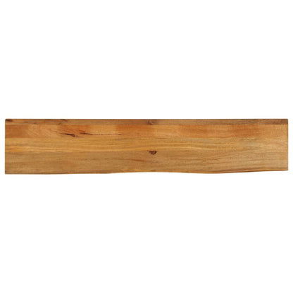 vidaXL Tischplatte mit Baumkante 160x20x2,5 cm Massivholz Mango