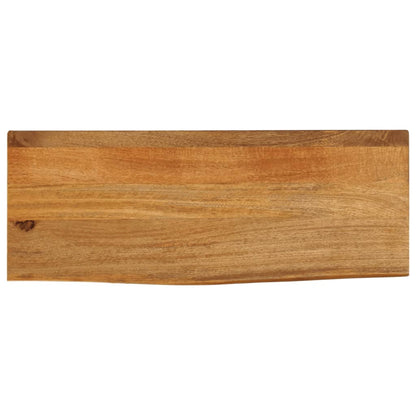 vidaXL Plateau de table à bord vif 70x30x2,5 cm Bois de manguier massif