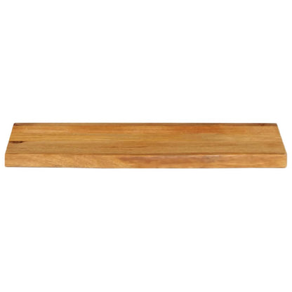 vidaXL Plateau de table à bord vif 70x30x2,5 cm Bois de manguier massif
