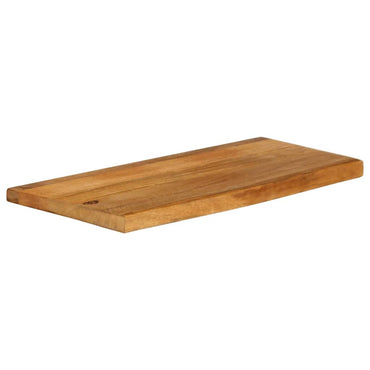 vidaXL Plateau de table à bord naturel 90x30x2,5 cm Bois de manguier massif