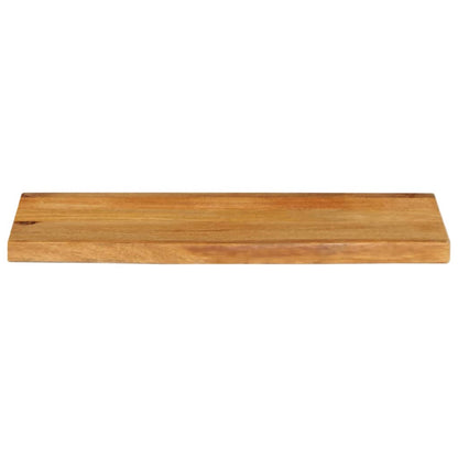 vidaXL Tischplatte mit Baumkante 90x30x2,5 cm Massivholz Mango