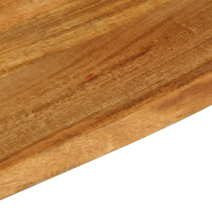 vidaXL Tischplatte mit Baumkante 110x30x2,5 cm Massivholz Mango