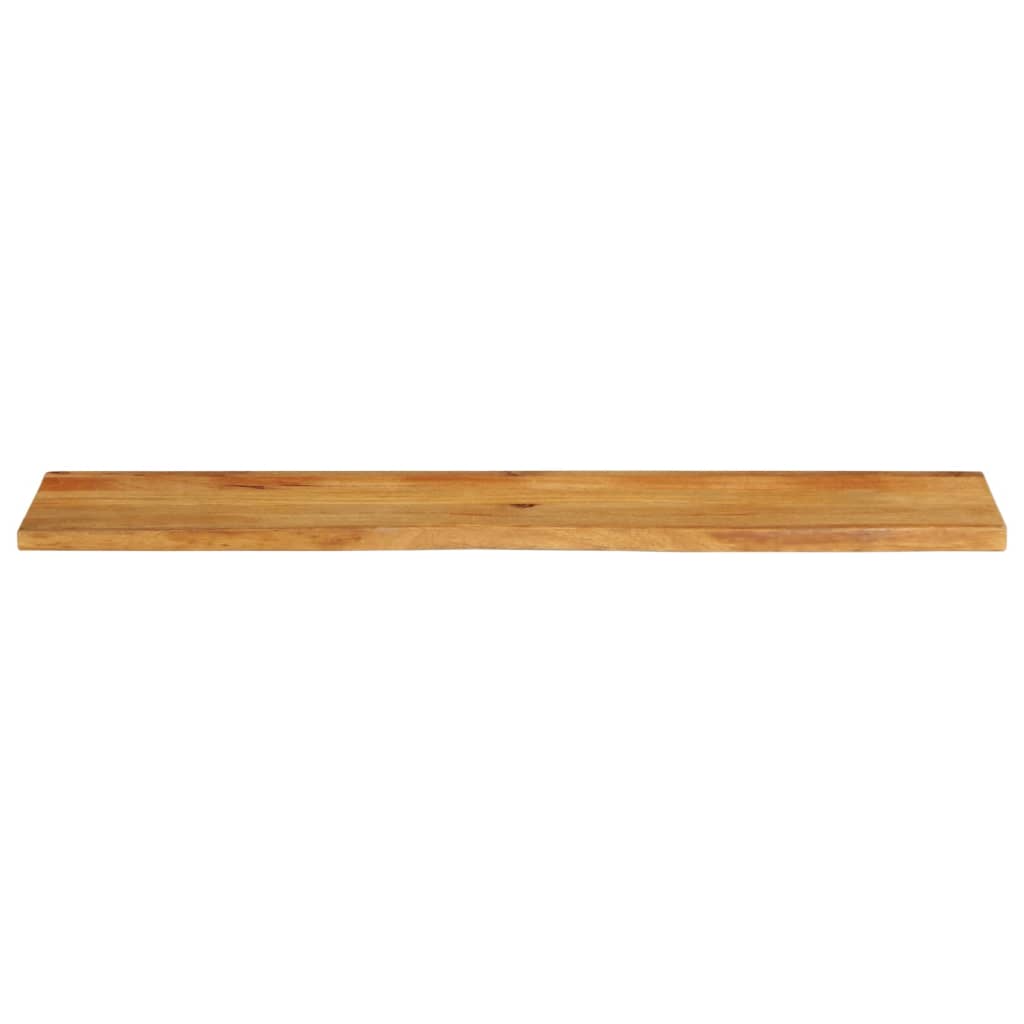 vidaXL Plateau de table avec bords naturels 160x30x2,5 cm Bois de manguier massif