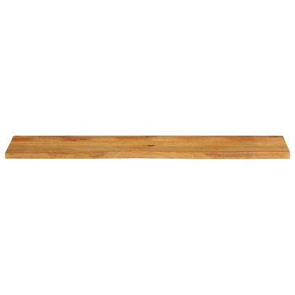 vidaXL Plateau de table avec bords naturels 160x30x2,5 cm Bois de manguier massif