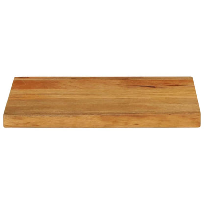 vidaXL Tischplatte mit Baumkante 50x40x2,5 cm Massivholz Mango
