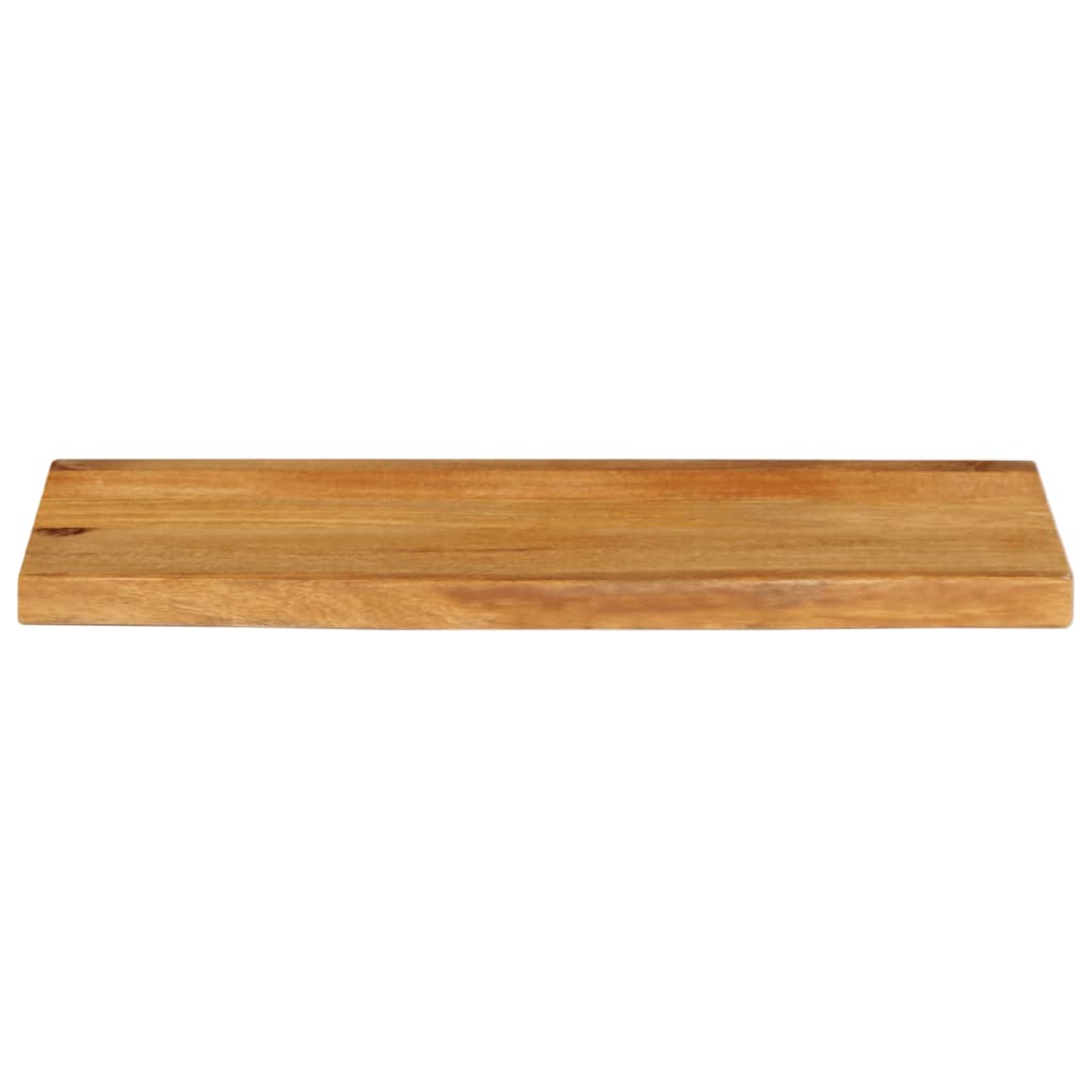 vidaXL Tischplatte mit Baumkante 80x40x2,5 cm Massivholz Mango