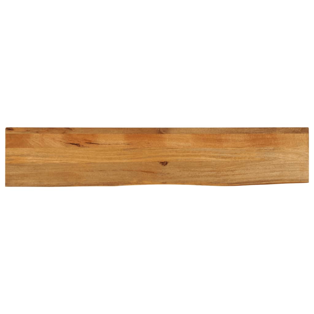 vidaXL Tischplatte mit Baumkante 180x40x2,5 cm Massivholz Mango