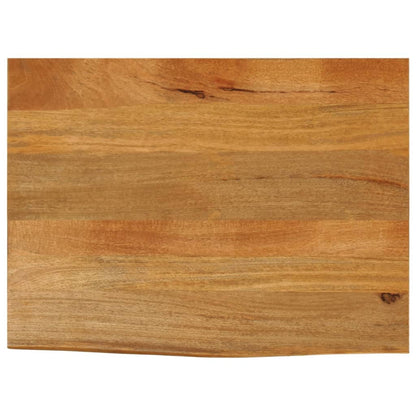 vidaXL Tischplatte mit Baumkante 70x60x2,5 cm Massivholz Mango
