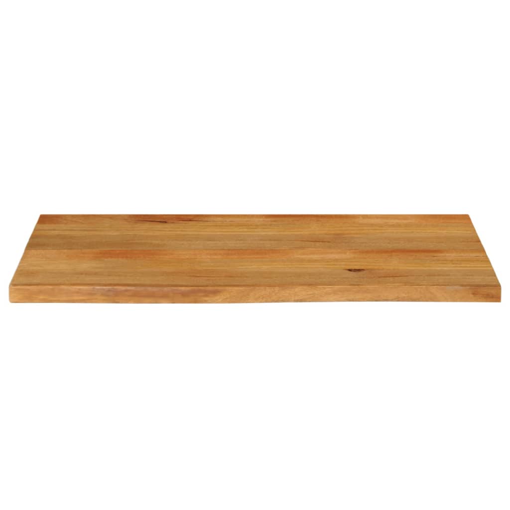 vidaXL Tischplatte mit Baumkante 110x60x2,5 cm Massivholz Mango