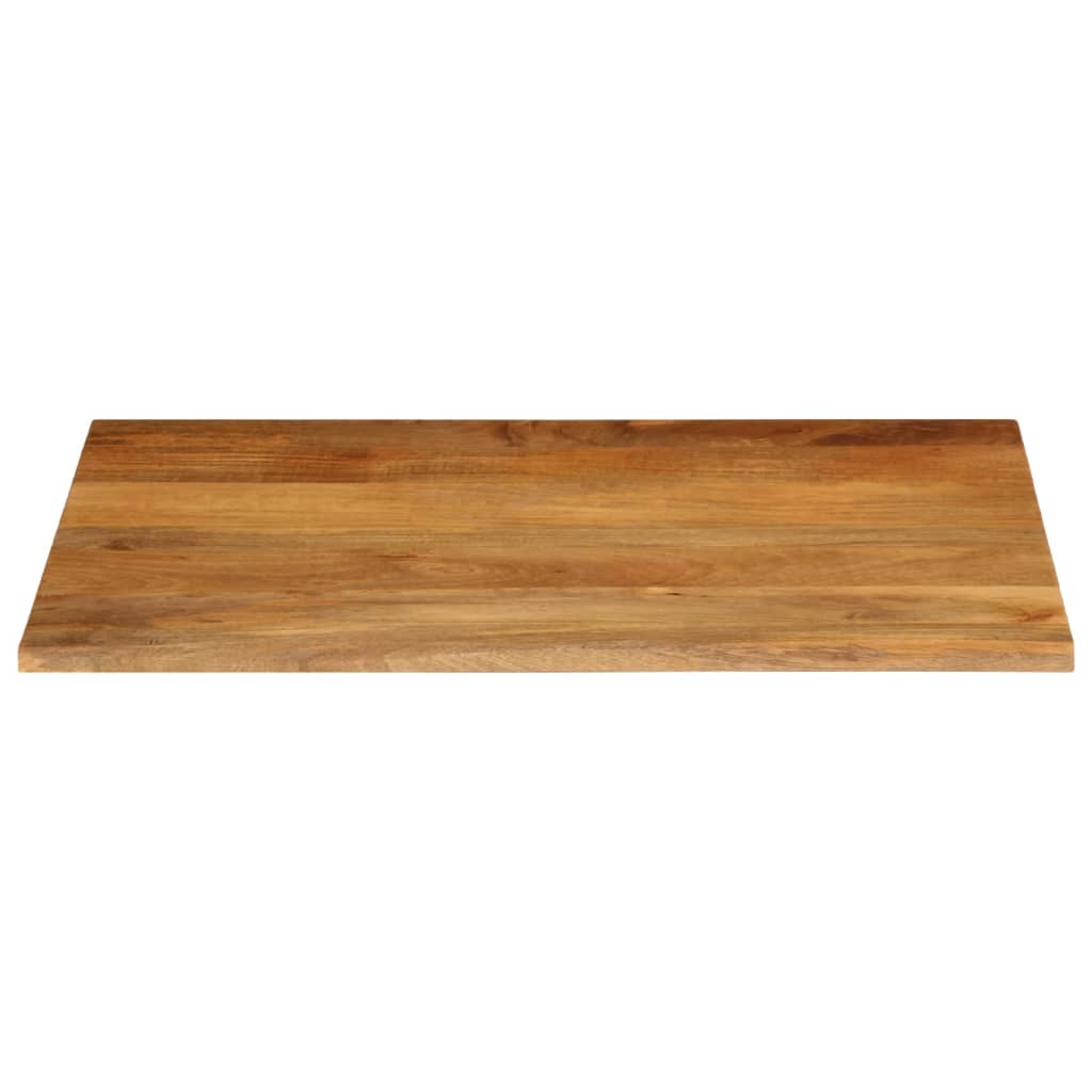 vidaXL Plateau de table à bord vif 90x80x2,5 cm Bois de manguier massif