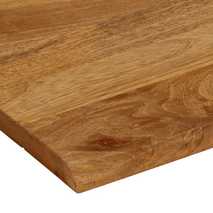 vidaXL Plateau de table à bord vif 90x80x2,5 cm Bois de manguier massif