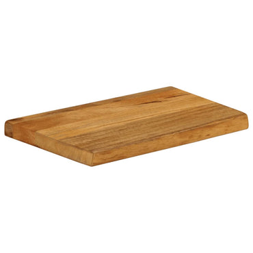 vidaXL Plateau de table avec bords naturels 60x20x3,8 cm Bois de manguier massif