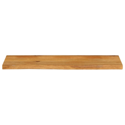 vidaXL Tischplatte mit Baumkante 110x20x3,8 cm Massivholz Mango