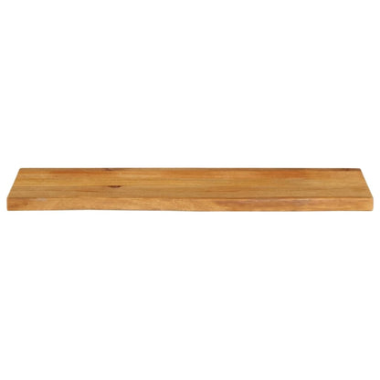 vidaXL Tischplatte mit Baumkante 120x30x3,8 cm Massivholz Mango