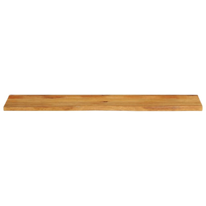 vidaXL Tischplatte mit Baumkante 140x30x3,8 cm Massivholz Mango