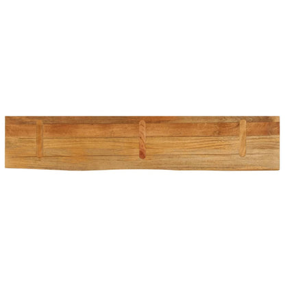 vidaXL Tischplatte mit Baumkante 140x30x3,8 cm Massivholz Mango