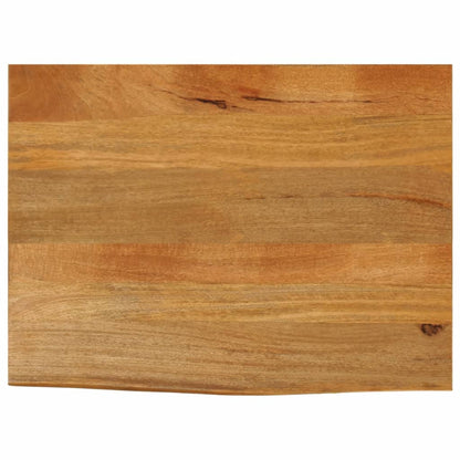 vidaXL Tischplatte mit Baumkante 70x60x3,8 cm Massivholz Mango