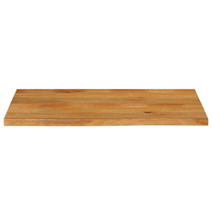 vidaXL Tischplatte mit Baumkante 120x60x3,8 cm Massivholz Mango