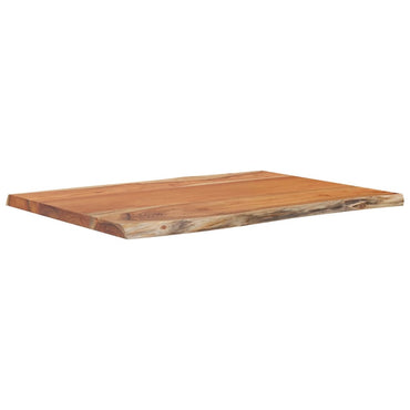 vidaXL Tischplatte 50x40x2,5 cm Rechteckig Massivholz Akazie Baumkante