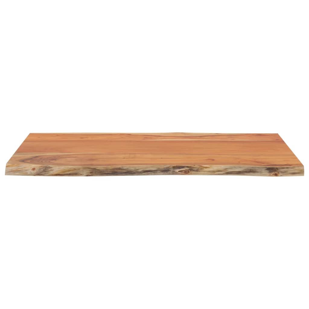 vidaXL Tischplatte 60x40x2,5 cm Rechteckig Massivholz Akazie Baumkante