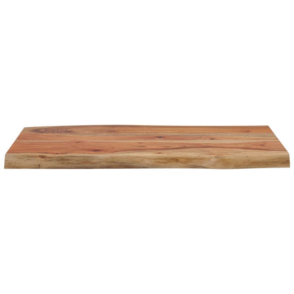 vidaXL Tischplatte 70x40x2,5 cm Rechteckig Massivholz Akazie Baumkante