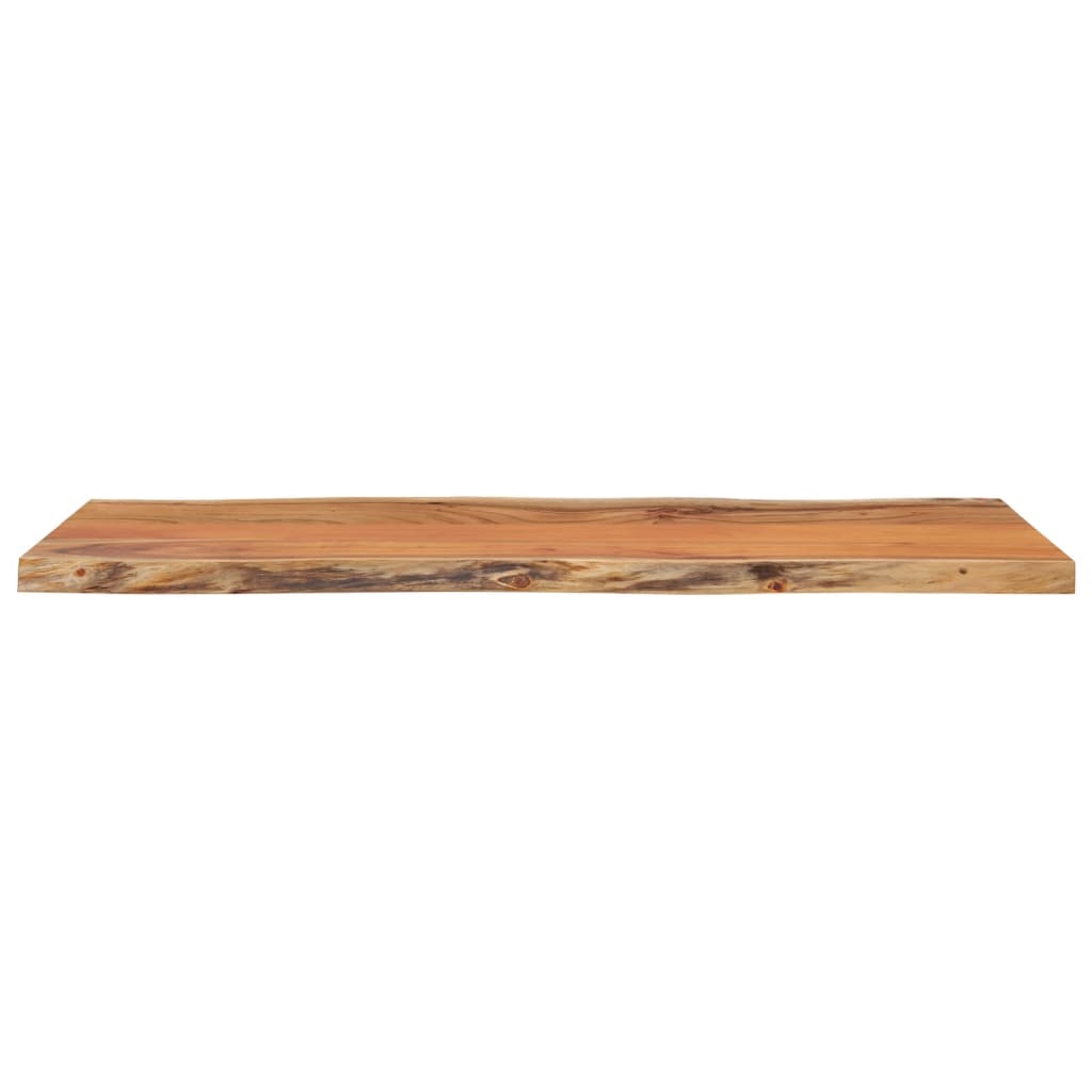 vidaXL Tischplatte 80x40x2,5 cm Rechteckig Massivholz Akazie Baumkante