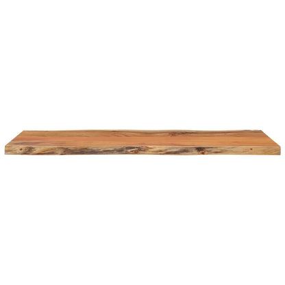vidaXL Tischplatte 80x40x2,5 cm Rechteckig Massivholz Akazie Baumkante