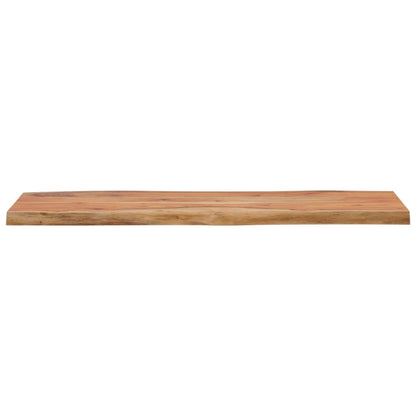 vidaXL Tischplatte 90x40x2,5 cm Rechteckig Massivholz Akazie Baumkante
