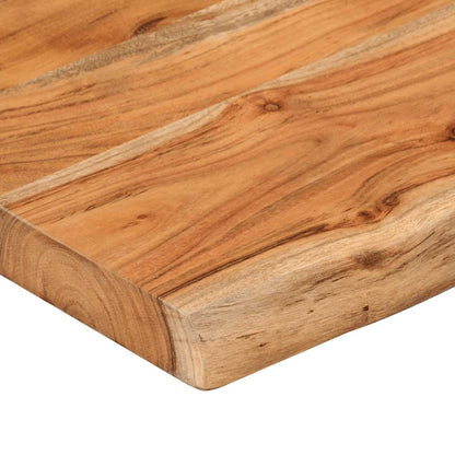 vidaXL Tischplatte 100x40x2,5cm Rechteckig Massivholz Akazie Baumkante