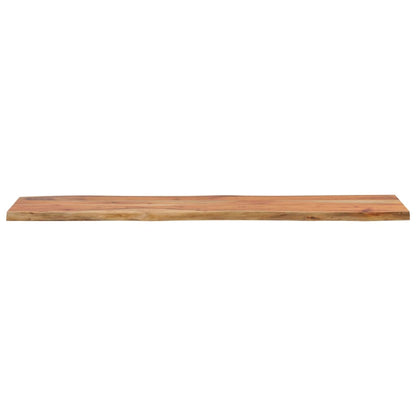 vidaXL Tischplatte 140x40x2,5cm Rechteckig Massivholz Akazie Baumkante