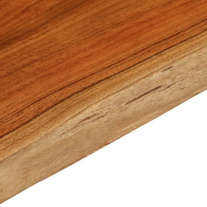 vidaXL Tischplatte 50x40x3,8 cm Rechteckig Massivholz Akazie Baumkante