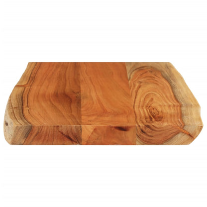 vidaXL Tischplatte 60x40x3,8 cm Rechteckig Massivholz Akazie Baumkante