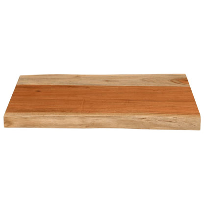 vidaXL Tischplatte 70x40x3,8 cm Rechteckig Massivholz Akazie Baumkante