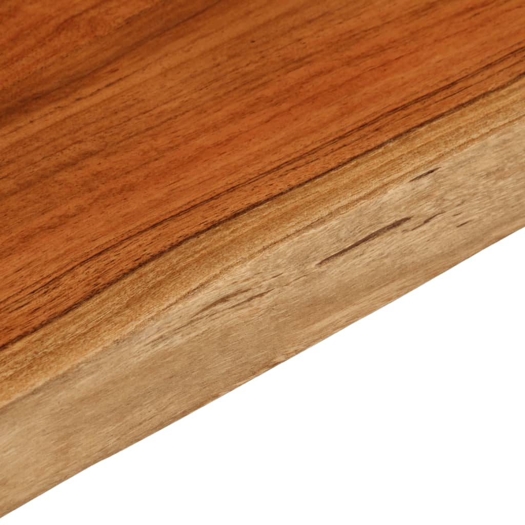 vidaXL Tischplatte 70x40x3,8 cm Rechteckig Massivholz Akazie Baumkante