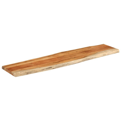 vidaXL Tischplatte 180x40x3,8cm Rechteckig Massivholz Akazie Baumkante