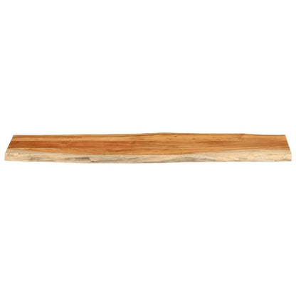 vidaXL Tischplatte 180x40x3,8cm Rechteckig Massivholz Akazie Baumkante