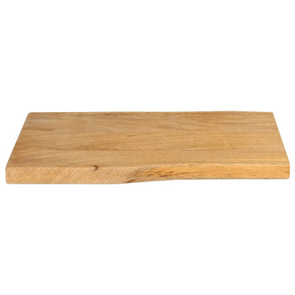 vidaXL Tischplatte mit Baumkante 50x40x2,5 cm Massivholz Mango