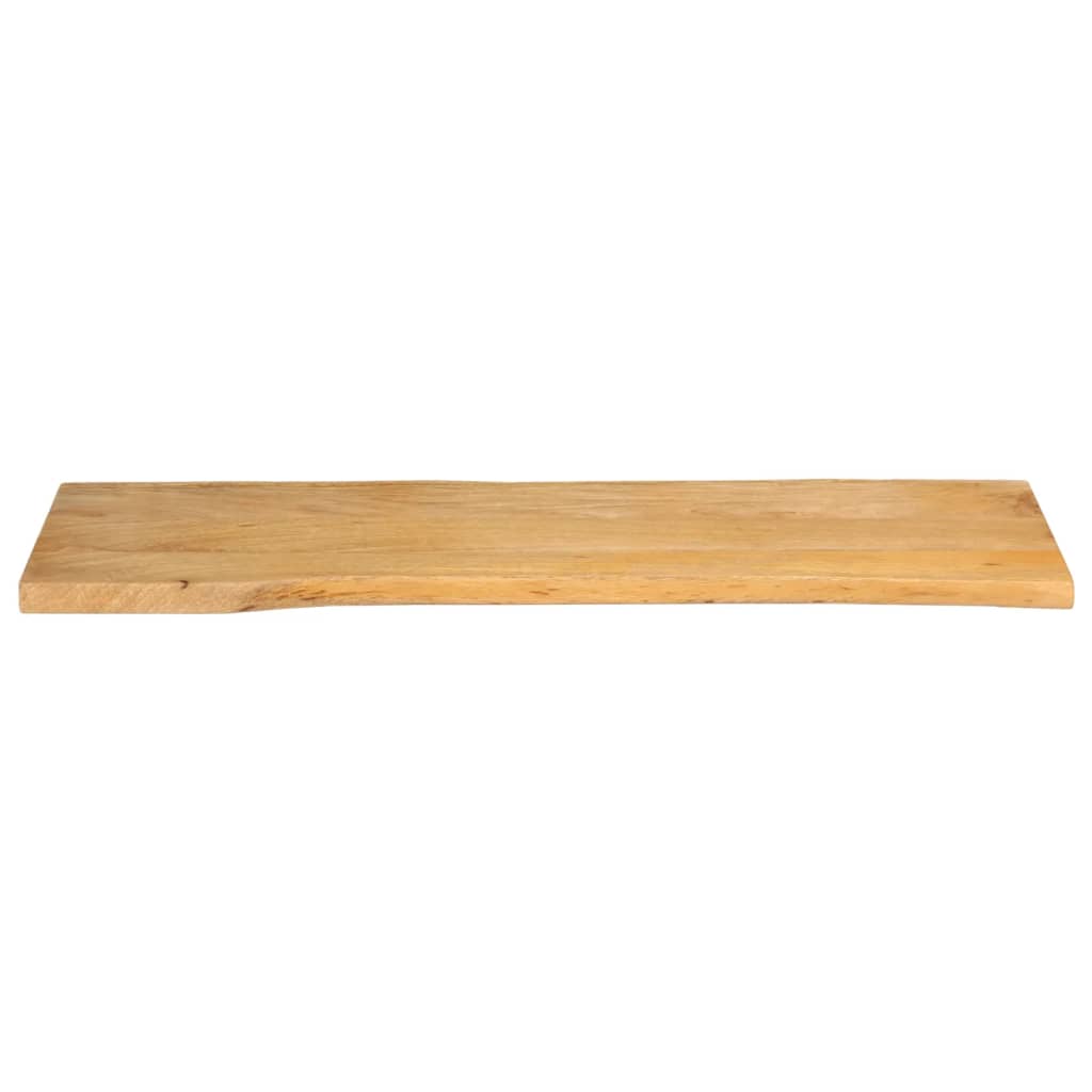 vidaXL Tischplatte mit Baumkante 110x40x2,5 cm Massivholz Mango