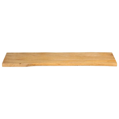 vidaXL Tischplatte mit Baumkante 110x40x2,5 cm Massivholz Mango