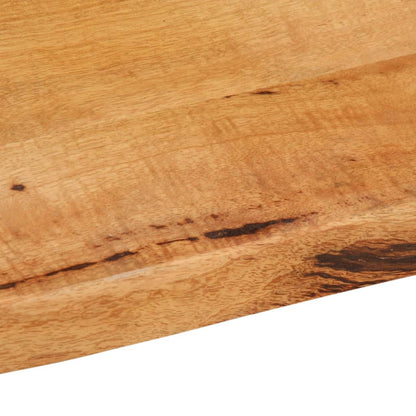 vidaXL Tischplatte mit Baumkante 110x60x2,5 cm Massivholz Mango