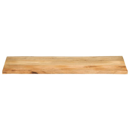 vidaXL Plateau de table avec bords naturels 140x60x2,5 cm Bois de manguier massif